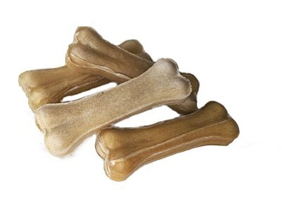 ПБ-3 Прессованная кость 11,4 см * 40-50 г (полиэтиленовый пакет 10 шт) Лакомство для собак