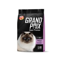 GRAND PRIX Hairball Control д/кошек выведения шерсти с индейкой 8 кг