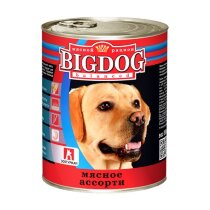 BIG DOG Мясное ассорти 850 гр ж/б