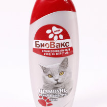 БиоВакс Шампунь для короткошерстных кошек, 305 мл