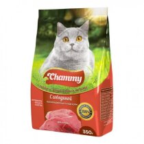 Chammy для кошек сухой корм с Говядиной 0,35кг
