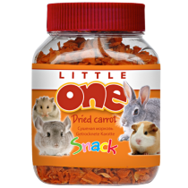 Little One Сушеная морковь лакомство 200г